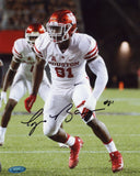TYUS BOWSER AUTOGRAPHED SIGNED HOUSTON COUGARS 8x10 PHOTO TRISTAR