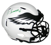 DEVONTA SMITH SIGNED PHILADELPHIA EAGLES LUNAR FULL SIZE SPEED HELMET BECKETT