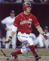 ALEX GORDON SIGNED NEBRASKA CORNHUSKERS 8X10 PHOTO W/ 05 COLLEGE POY