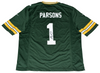 MICAH PARSONS AUTOGRAPHED GREEN BAY PACKERS #1 NIKE JERSEY FANATICS