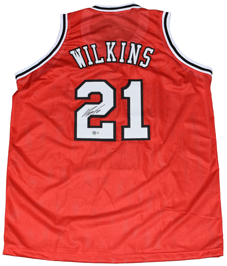 ANFERNEE PENNY HARDAWAY SIGNED MEMPHIS STATE TIGERS #25 BLUE JERSEY BECKETT