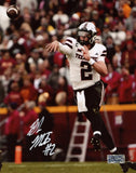 BEHREN MORTON SIGNED TEXAS TECH RED RAIDERS 8x10 PHOTO COA