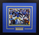 JOHNATHAN FRANKLIN SIGNED UCLA BRUINS 8x10 FRAMED PHOTO COA