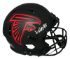 KYLE PITTS AUTOGRAPHED ATLANTA FALCONS ECLIPSE AUTHENTIC SPEED HELMET BECKETT