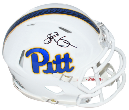 DEVONTA SMITH SIGNED ALABAMA CRIMSON TIDE ECLIPSE MINI HELMET W/ HEISMAN 2020