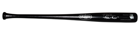 KYLE TEEL AUTOGRAPHED CHICAGO WHITE SOX BLACK RAWLINGS BAT - MLB AUTH