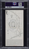 JOHN RIGGINS SIGNED 1983 SUPER BOWL XVII 17 TICKET REDSKINS DOLPHINS PSA AUTO 10