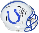 PEYTON MANNING SIGNED INDIANAPOLIS COLTS FULL SIZE SPEED HELMET FANATICS