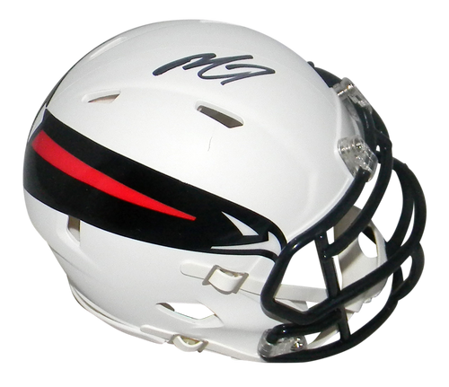 MICHAEL VICK AUTOGRAPHED ATLANTA FALCONS AMP SPEED MINI HELMET JSA