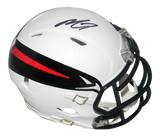 MICHAEL VICK AUTOGRAPHED ATLANTA FALCONS AMP SPEED MINI HELMET JSA