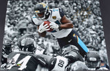 LEONARD FOURNETTE AUTOGRAPHED JACKSONVILLE JAGUARS 16x20 SPOTLIGHT PHOTO PANINI