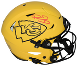 PATRICK MAHOMES SIGNED KANSAS CITY CHIEFS RAVE AUTHENTIC SPEEDFLEX HELMET BAS