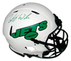 ZACH WILSON AUTOGRAPHED NEW YORK JETS LUNAR AUTHENTIC SPEED HELMET BECKETT