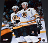 CAM NEELY & RAY BOURQUE AUTOGRAPHED BOSTON BRUINS 16x20 PHOTO JSA