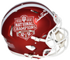 AIDEN FISHER SIGNED INDIANA HOOSIERS 2025 NATIONAL CHAMPIONS AUTHENTIC HELMET