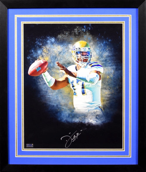 BRETT HUNDLEY AUTOGRAPHED UCLA BRUINS 16x20 FRAMED PHOTO COA