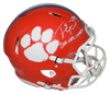 TRAVIS ETIENNE SIGNED CLEMSON TIGERS F/S AUTHENTIC SPEED HELMET W/ 2018 CHAMPS