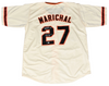 JUAN MARICHAL SIGNED SAN FRANCISCO GIANTS #27 JERSEY W/ DOMINICAN DANDY