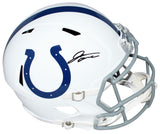 JONATHAN TAYLOR SIGNED INDIANAPOLIS COLTS FULL SIZE SPEED HELMET BECKETT