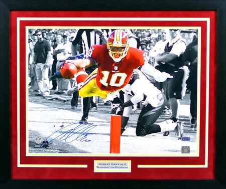 BRIAN CUSHING AUTOGRAPHED HOUSTON TEXANS 16x20 FRAMED PHOTO COA