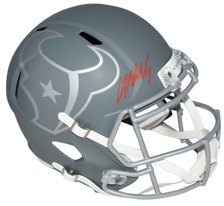 DE'VON DEVON ACHANE SIGNED MIAMI DOLPHINS FULL SIZE SPEED HELMET BECKETT