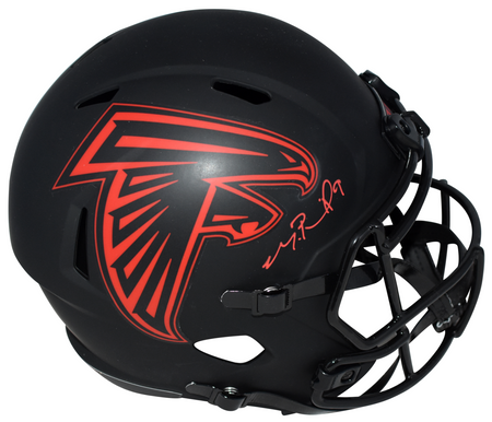 DEVONTA SMITH SIGNED PHILADELPHIA EAGLES ECLIPSE FULL SIZE SPEED HELMET BECKETT
