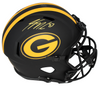 JORDY NELSON SIGNED GREEN BAY PACKERS ECLIPSE FULL SIZE SPEED HELMET BECKETT
