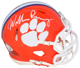 WILLIAM PERRY AUTOGRAPHED CLEMSON TIGERS SPEED MINI HELMET JSA