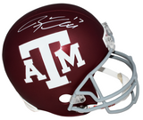 RYAN TANNEHILL AUTOGRAPHED TEXAS A&M AGGIES FULL SIZE HELMET BECKETT