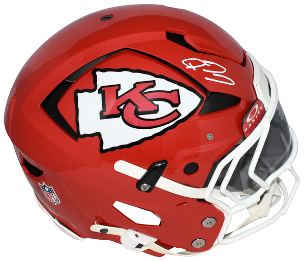 PATRICK MAHOMES SIGNED KANSAS CITY CHIEFS AUTHENTIC AXIOM HELMET BECKETT