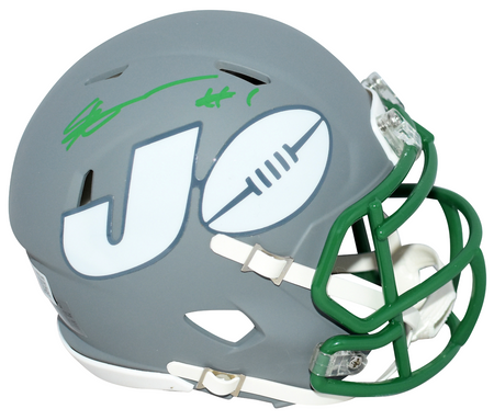 AHMAD SAUCE GARDNER SIGNED NEW YORK JETS ECLIPSE AUTHENTIC HELMET W/ 2022 DROY