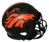 DREW LOCK SIGNED DENVER BRONCOS ECLIPSE FULL SIZE SPEED AUTHENTIC HELMET JSA