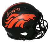 DREW LOCK SIGNED DENVER BRONCOS ECLIPSE FULL SIZE SPEED AUTHENTIC HELMET JSA