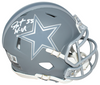 JAVONTE WILLIAMS SIGNED DALLAS COWBOYS SLATE SPEED MINI HELMET BECKETT