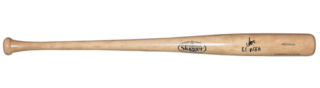 KYLE TEEL AUTOGRAPHED CHICAGO WHITE SOX BLACK RAWLINGS BAT - MLB AUTH