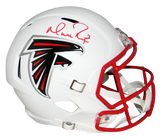 MATT RYAN AUTOGRAPHED ATLANTA FALCONS WHITE FULL SIZE SPEED HELMET BECKETT