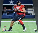 PATRICK MAHOMES II AUTOGRAPHED TEXAS TECH RED RAIDERS 16x20 PHOTO JSA