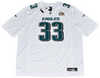 COOPER DEJEAN SIGNED PHILADELPHIA EAGLES #33 WHITE NIKE SUPER BOWL LIX JERSEY