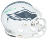 SYDNEY BROWN SIGNED PHILADELPHIA EAGLES SALUTE TO SERVICE 3 MINI HELMET BECKETT