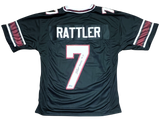 SPENCER RATTLER SIGNED SOUTH CAROLINA GAMECOCKS #7 BLACK JERSEY BECKETT
