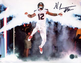NICO COLLINS AUTOGRAPHED HOUSTON TEXANS TUNNEL SMOKE 8x10 PHOTO BECKETT