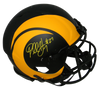 DARRELL HENDERSON JR SIGNED LOS ANGELES RAMS ECLIPSE FULL SIZE HELMET BECKETT