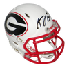 A.J. AJ GREEN SIGNED AUTOGRAPHED GEORGIA BULLDOGS AMP SPEED MINI HELMET BECKETT