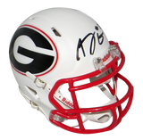 A.J. AJ GREEN SIGNED AUTOGRAPHED GEORGIA BULLDOGS AMP SPEED MINI HELMET BECKETT