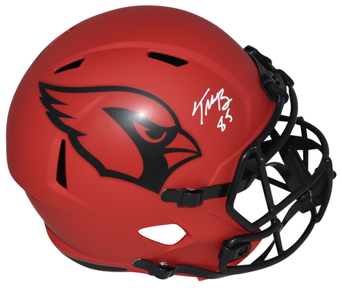 TREY McBRIDE SIGNED ARIZONA CARDINALS RAVE FULL SIZE SPEED HELMET BECKETT