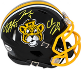 CHASE DANIEL JEREMY MACLIN COFFMAN SIGNED MISSOURI TIGERS SAILOR MINI HELMET JSA