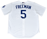 FREDDIE FREEMAN SIGNED LOS ANGELES DODGERS #5 NIKE STADIUM JERSEY MLB AUTH