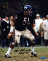 DICK BUTKUS AUTOGRAPHED CHICAGO BEARS 8x10 PHOTO TRISTAR W/ HOF 79