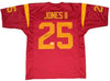 RONALD JONES II SIGNED AUTOGRAPHED USC TROJANS #25 JERSEY JSA