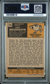 TERRY BRADSHAW SIGNED 1971 TOPPS ROOKIE CARD RC #156 AUTO PSA AUTH
